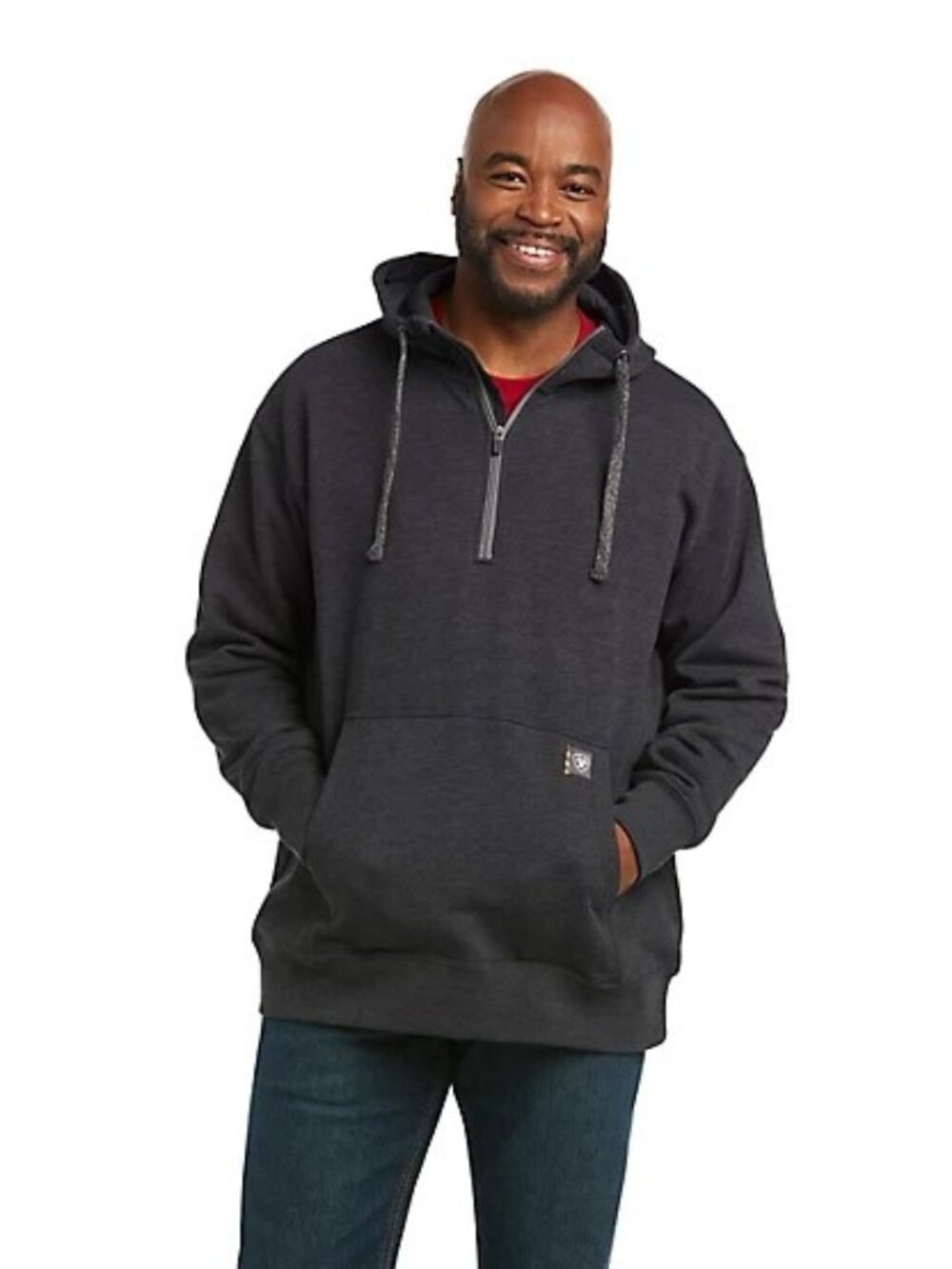 Ariat Men's Rebar Workman 1/4 Zip Hoodie